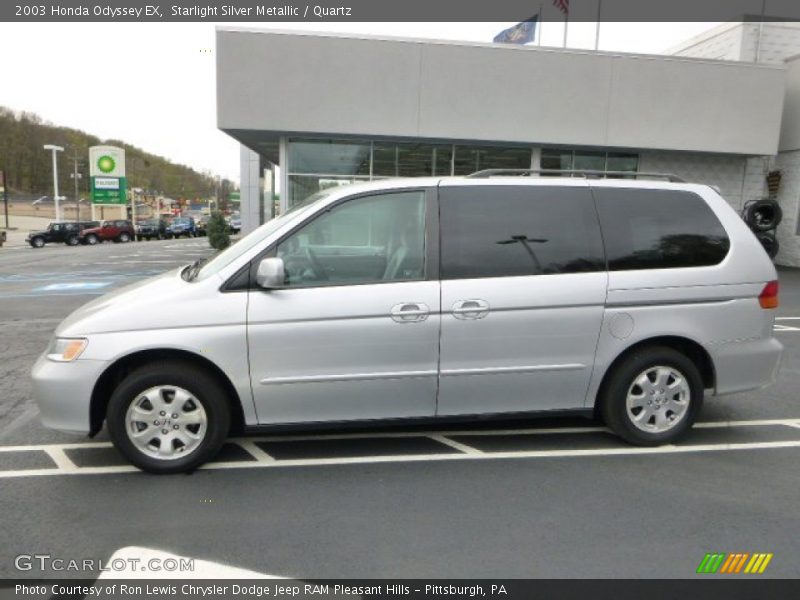 Starlight Silver Metallic / Quartz 2003 Honda Odyssey EX