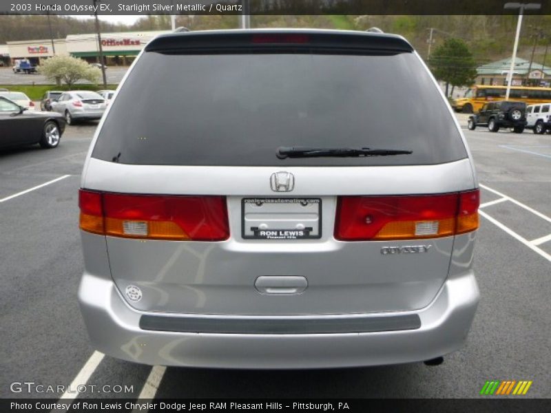 Starlight Silver Metallic / Quartz 2003 Honda Odyssey EX