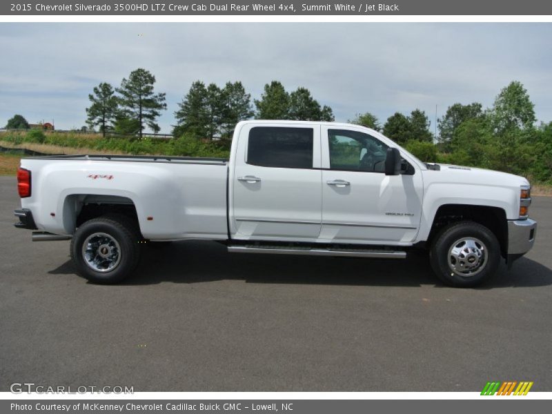  2015 Silverado 3500HD LTZ Crew Cab Dual Rear Wheel 4x4 Summit White