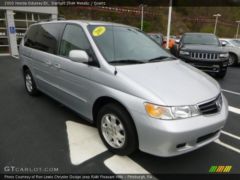 Starlight Silver Metallic / Quartz 2003 Honda Odyssey EX