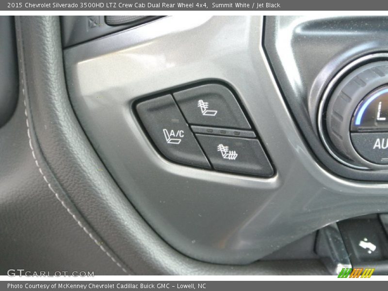 Summit White / Jet Black 2015 Chevrolet Silverado 3500HD LTZ Crew Cab Dual Rear Wheel 4x4