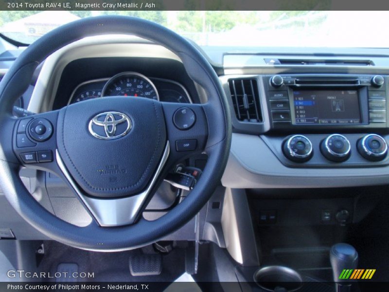 Magnetic Gray Metallic / Ash 2014 Toyota RAV4 LE