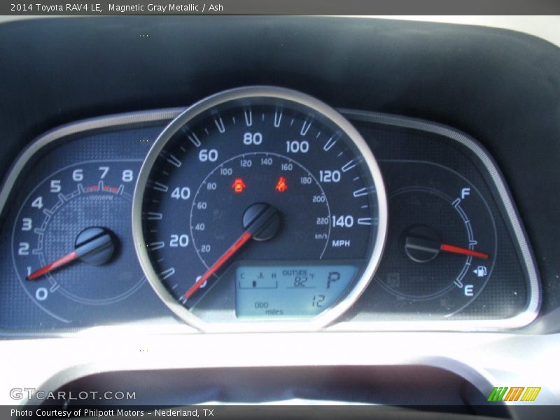 Magnetic Gray Metallic / Ash 2014 Toyota RAV4 LE