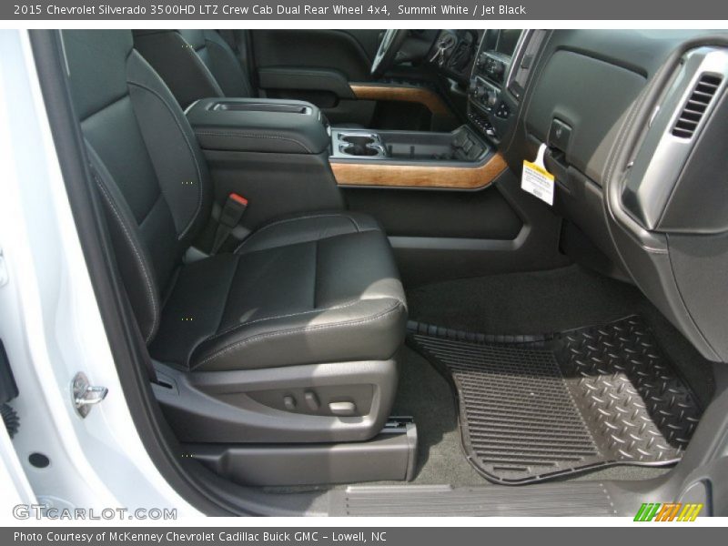 Summit White / Jet Black 2015 Chevrolet Silverado 3500HD LTZ Crew Cab Dual Rear Wheel 4x4