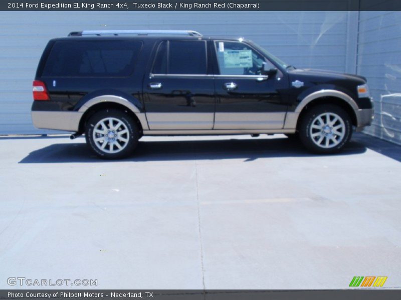 Tuxedo Black / King Ranch Red (Chaparral) 2014 Ford Expedition EL King Ranch 4x4