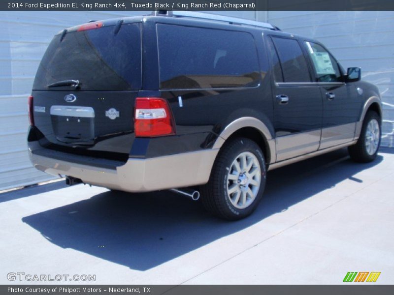 Tuxedo Black / King Ranch Red (Chaparral) 2014 Ford Expedition EL King Ranch 4x4