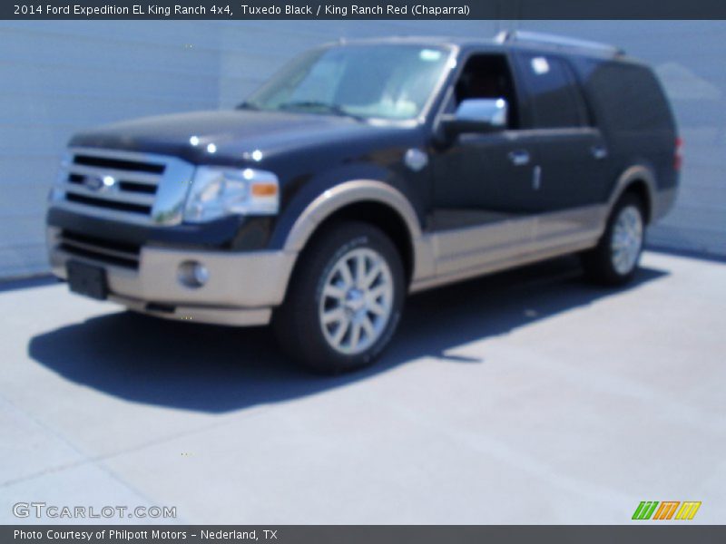 Tuxedo Black / King Ranch Red (Chaparral) 2014 Ford Expedition EL King Ranch 4x4