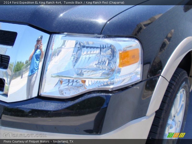Tuxedo Black / King Ranch Red (Chaparral) 2014 Ford Expedition EL King Ranch 4x4