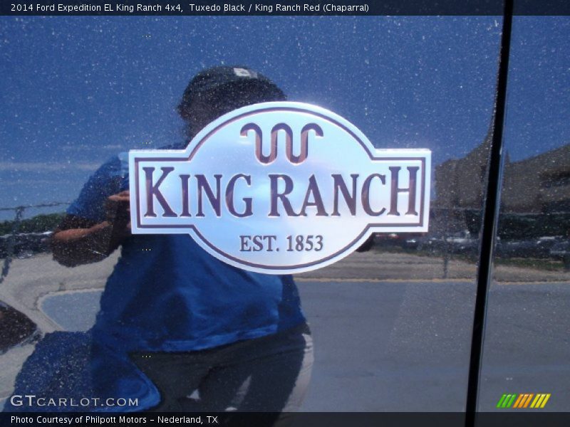 Tuxedo Black / King Ranch Red (Chaparral) 2014 Ford Expedition EL King Ranch 4x4