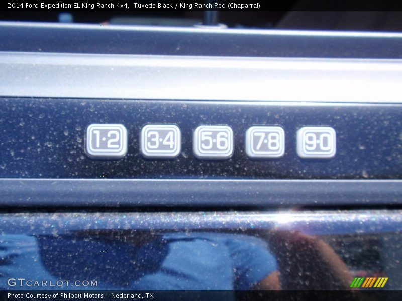Tuxedo Black / King Ranch Red (Chaparral) 2014 Ford Expedition EL King Ranch 4x4