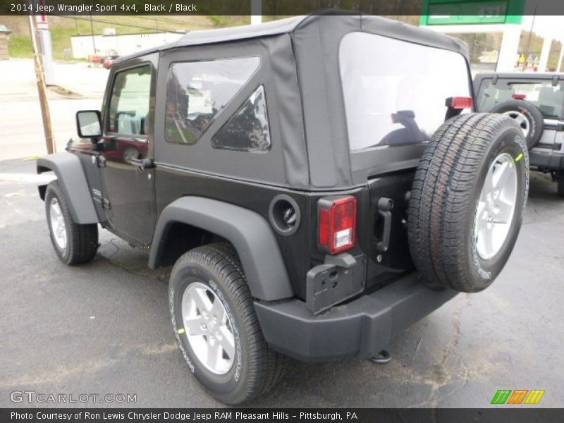 Black / Black 2014 Jeep Wrangler Sport 4x4
