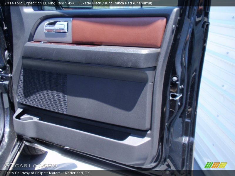 Tuxedo Black / King Ranch Red (Chaparral) 2014 Ford Expedition EL King Ranch 4x4