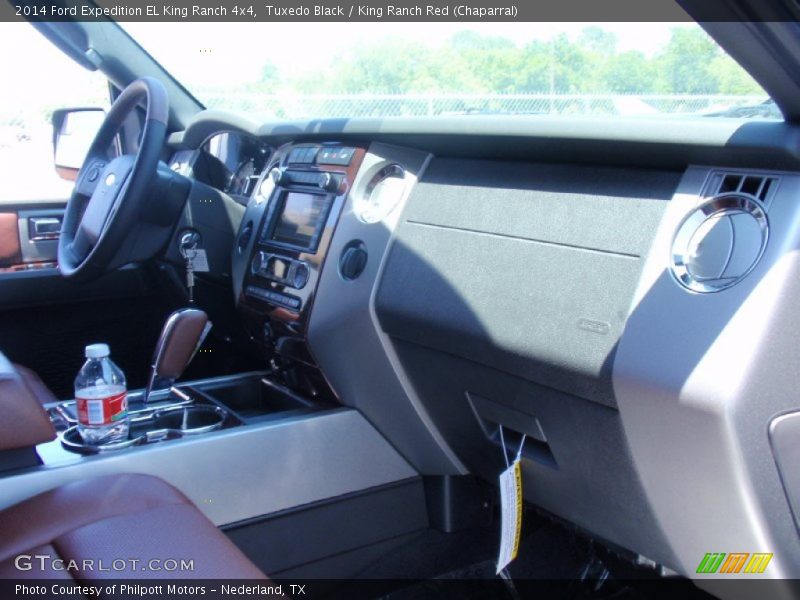 Tuxedo Black / King Ranch Red (Chaparral) 2014 Ford Expedition EL King Ranch 4x4