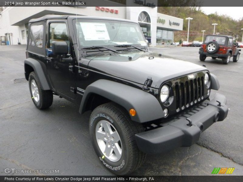 Black / Black 2014 Jeep Wrangler Sport 4x4