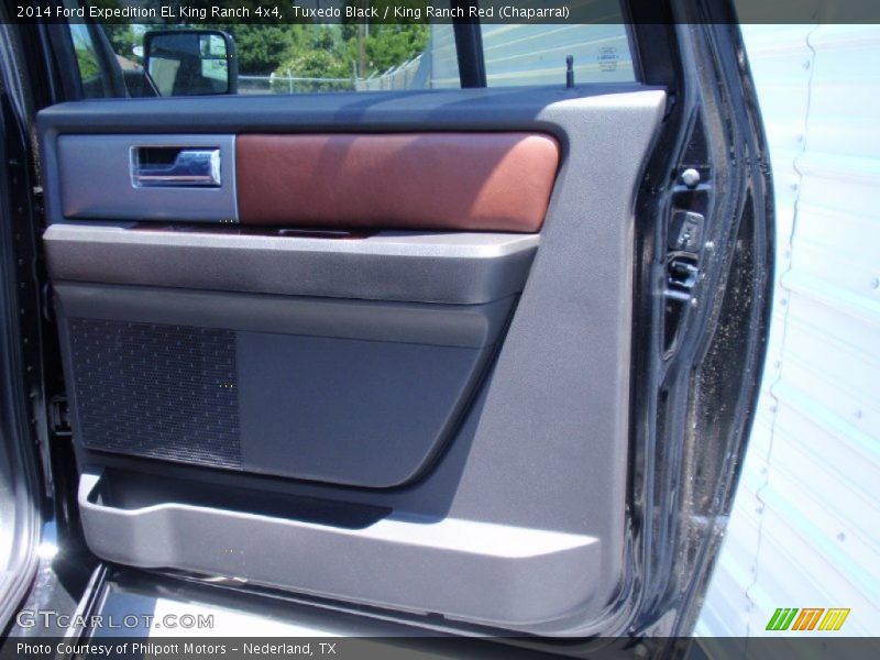 Tuxedo Black / King Ranch Red (Chaparral) 2014 Ford Expedition EL King Ranch 4x4