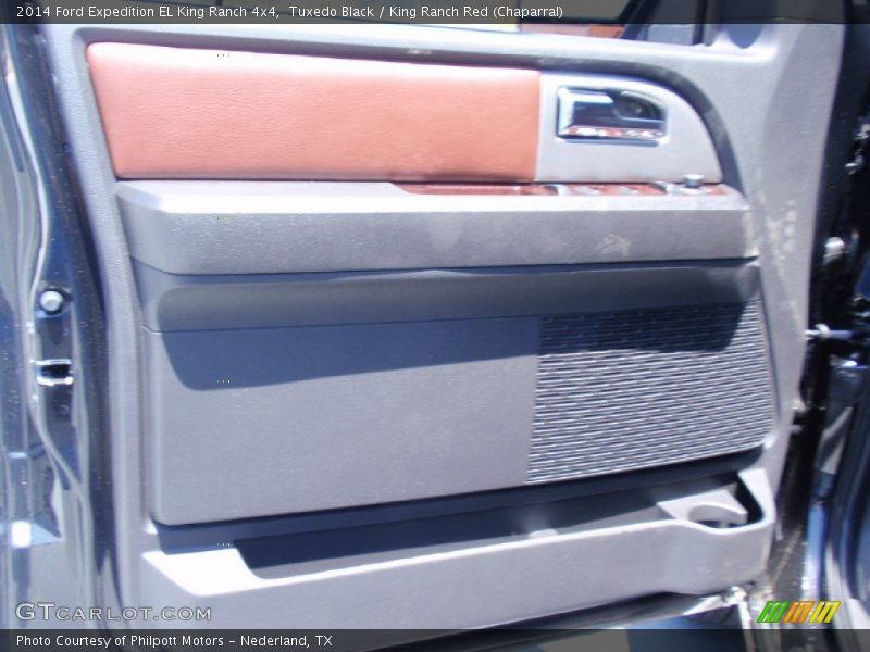 Tuxedo Black / King Ranch Red (Chaparral) 2014 Ford Expedition EL King Ranch 4x4