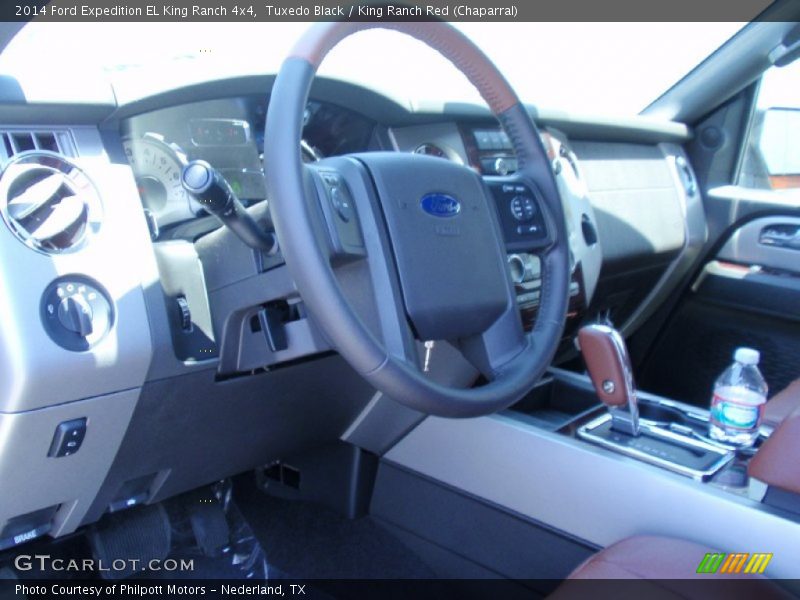 Tuxedo Black / King Ranch Red (Chaparral) 2014 Ford Expedition EL King Ranch 4x4