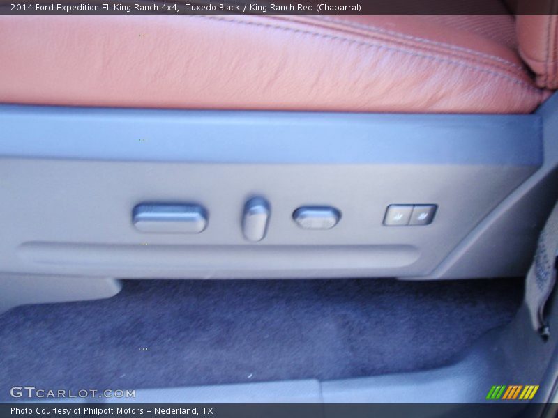 Tuxedo Black / King Ranch Red (Chaparral) 2014 Ford Expedition EL King Ranch 4x4