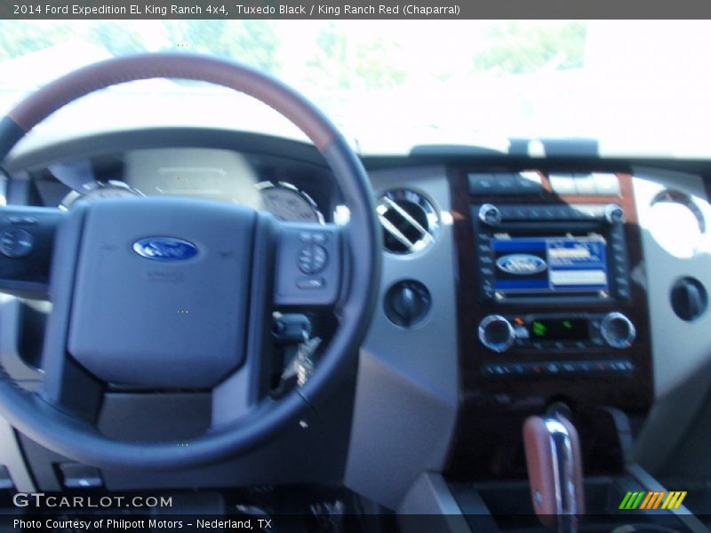 Tuxedo Black / King Ranch Red (Chaparral) 2014 Ford Expedition EL King Ranch 4x4
