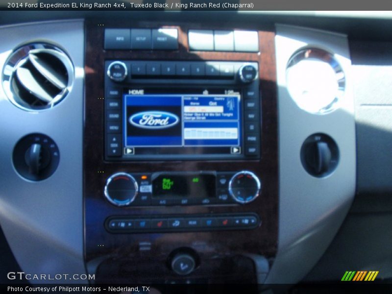 Tuxedo Black / King Ranch Red (Chaparral) 2014 Ford Expedition EL King Ranch 4x4