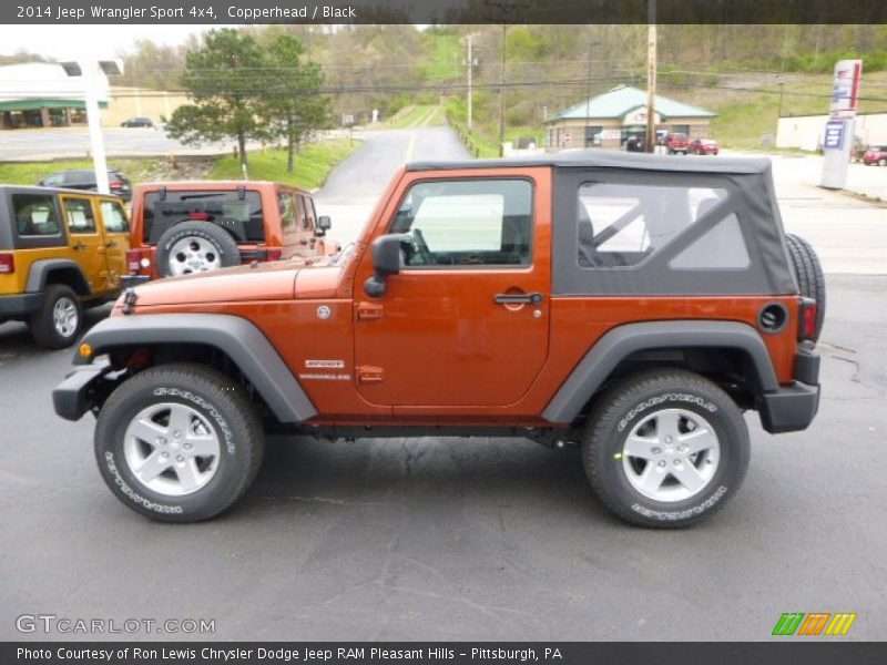 Copperhead / Black 2014 Jeep Wrangler Sport 4x4