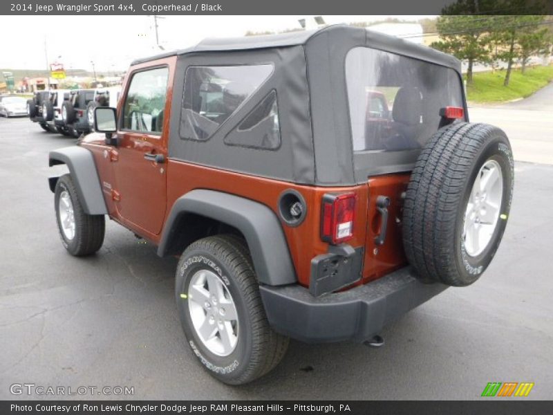 Copperhead / Black 2014 Jeep Wrangler Sport 4x4