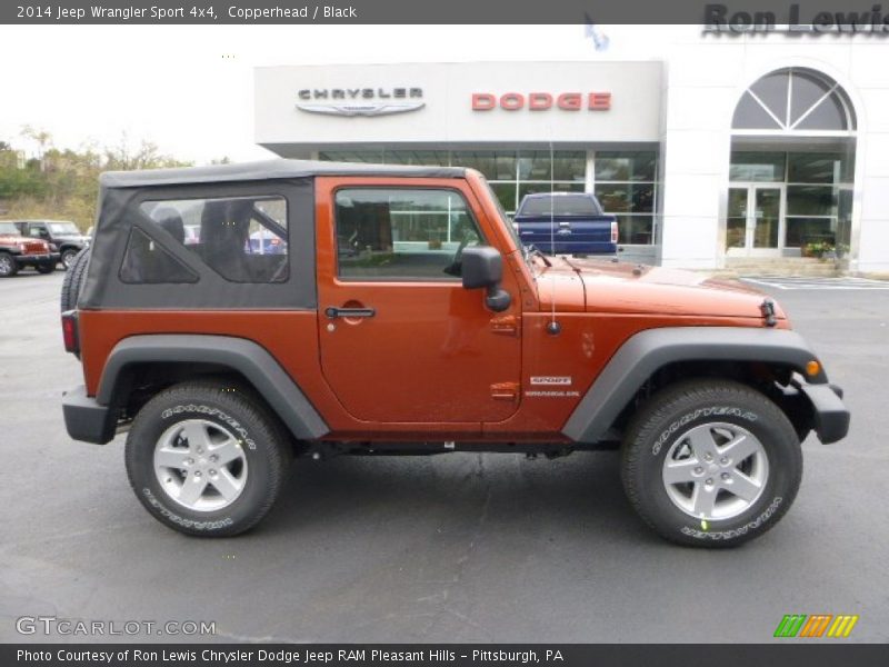 Copperhead / Black 2014 Jeep Wrangler Sport 4x4