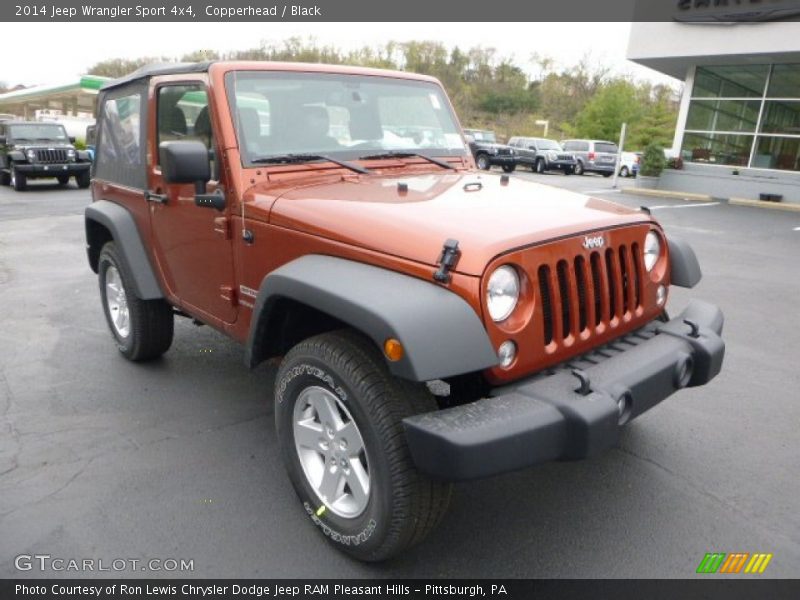 Copperhead / Black 2014 Jeep Wrangler Sport 4x4