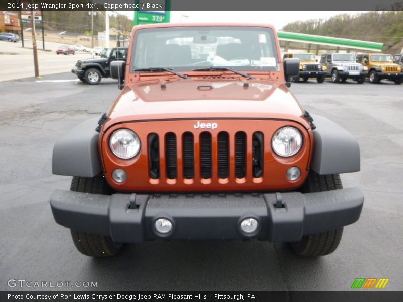 Copperhead / Black 2014 Jeep Wrangler Sport 4x4