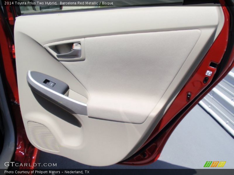 Barcelona Red Metallic / Bisque 2014 Toyota Prius Two Hybrid