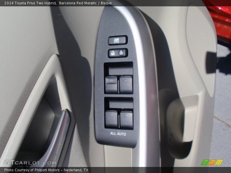 Barcelona Red Metallic / Bisque 2014 Toyota Prius Two Hybrid