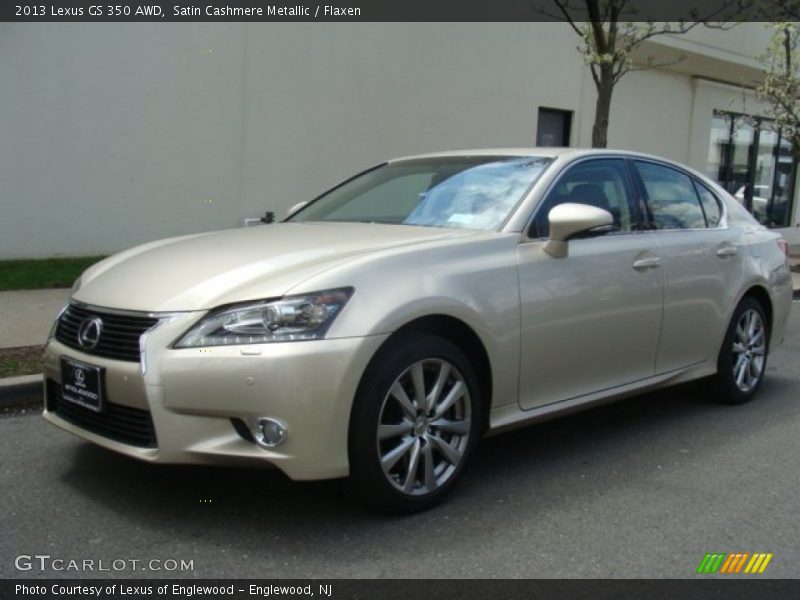 Satin Cashmere Metallic / Flaxen 2013 Lexus GS 350 AWD