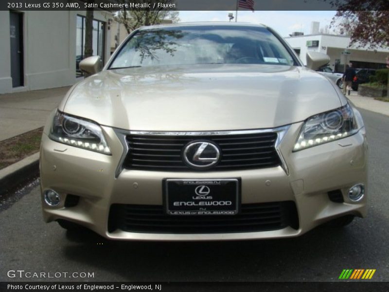 Satin Cashmere Metallic / Flaxen 2013 Lexus GS 350 AWD