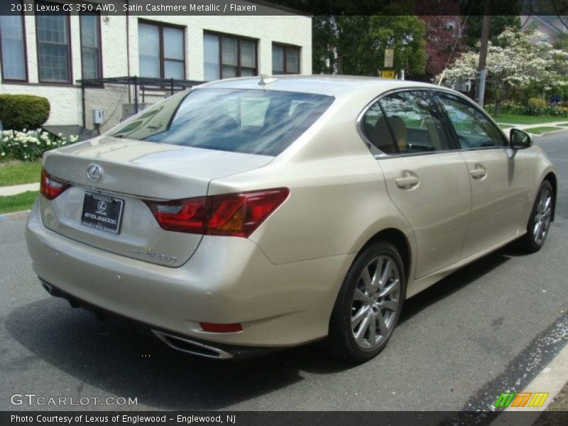 Satin Cashmere Metallic / Flaxen 2013 Lexus GS 350 AWD