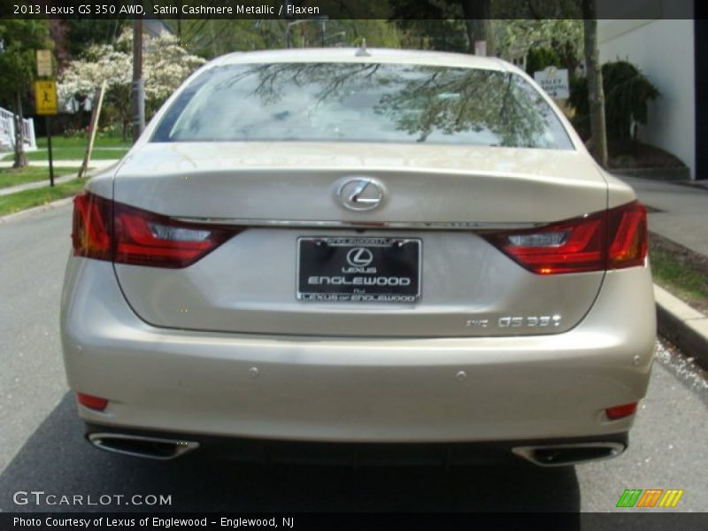 Satin Cashmere Metallic / Flaxen 2013 Lexus GS 350 AWD