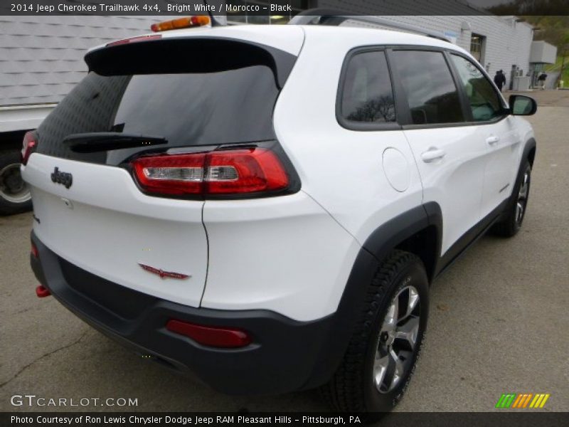 Bright White / Morocco - Black 2014 Jeep Cherokee Trailhawk 4x4