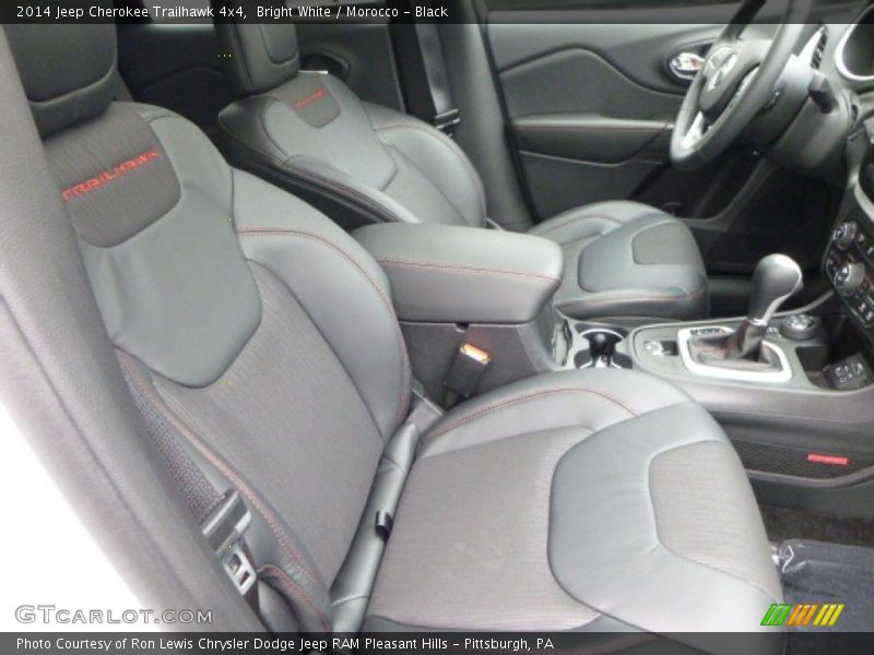 Bright White / Morocco - Black 2014 Jeep Cherokee Trailhawk 4x4
