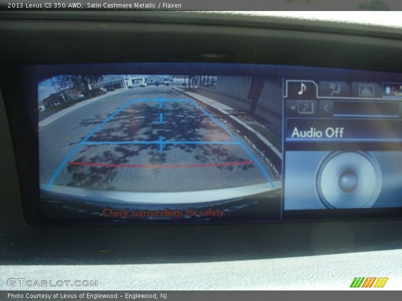 Satin Cashmere Metallic / Flaxen 2013 Lexus GS 350 AWD