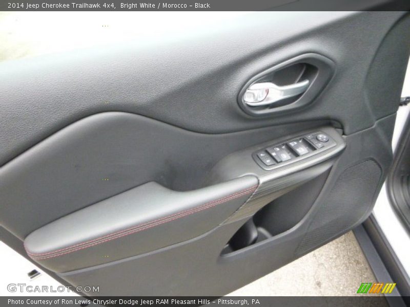 Bright White / Morocco - Black 2014 Jeep Cherokee Trailhawk 4x4