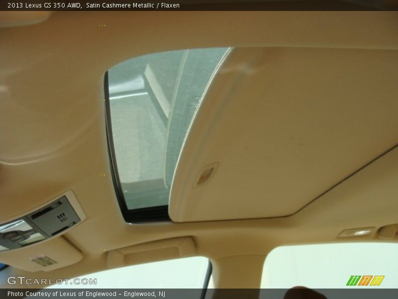 Satin Cashmere Metallic / Flaxen 2013 Lexus GS 350 AWD
