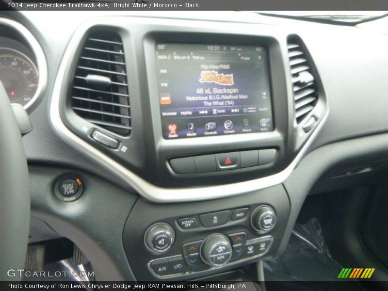 Bright White / Morocco - Black 2014 Jeep Cherokee Trailhawk 4x4