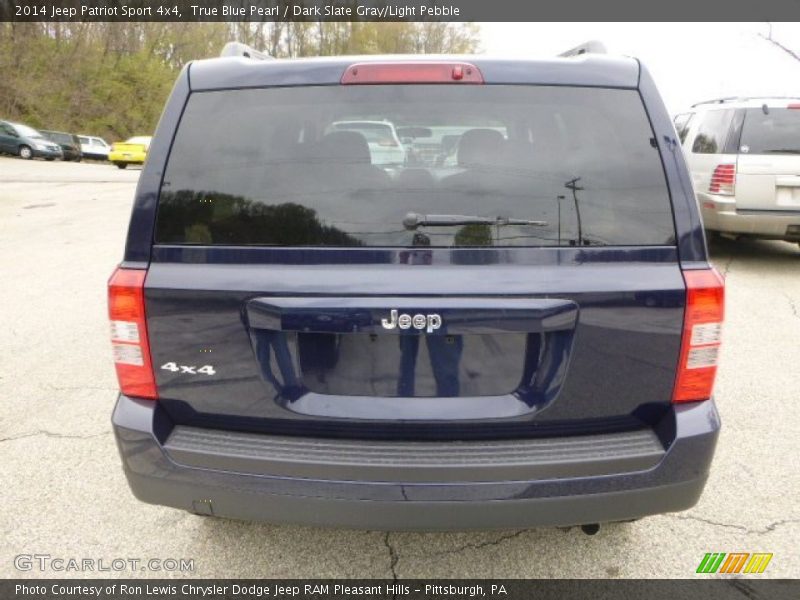 True Blue Pearl / Dark Slate Gray/Light Pebble 2014 Jeep Patriot Sport 4x4