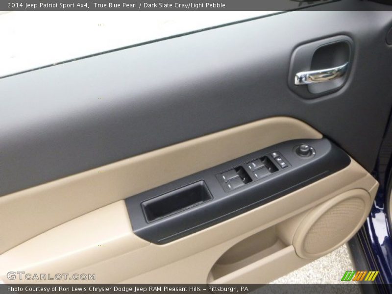 True Blue Pearl / Dark Slate Gray/Light Pebble 2014 Jeep Patriot Sport 4x4