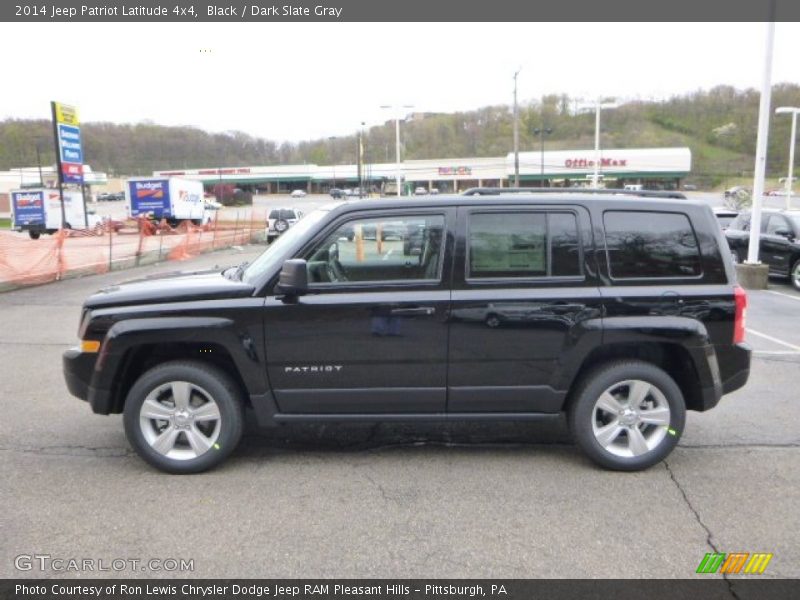 Black / Dark Slate Gray 2014 Jeep Patriot Latitude 4x4