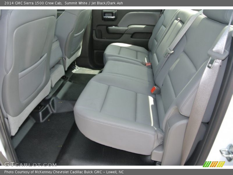 Summit White / Jet Black/Dark Ash 2014 GMC Sierra 1500 Crew Cab