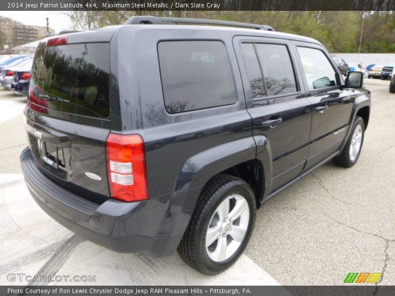 Maximum Steel Metallic / Dark Slate Gray 2014 Jeep Patriot Latitude 4x4
