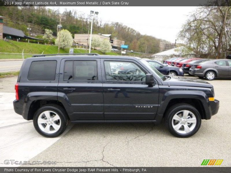 Maximum Steel Metallic / Dark Slate Gray 2014 Jeep Patriot Latitude 4x4