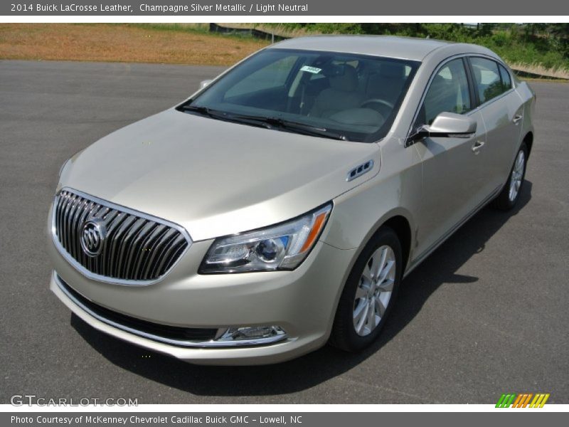 Champagne Silver Metallic / Light Neutral 2014 Buick LaCrosse Leather