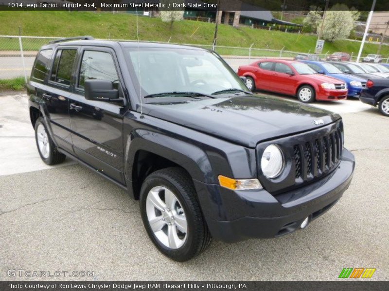 Maximum Steel Metallic / Dark Slate Gray 2014 Jeep Patriot Latitude 4x4