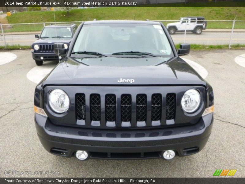 Maximum Steel Metallic / Dark Slate Gray 2014 Jeep Patriot Latitude 4x4